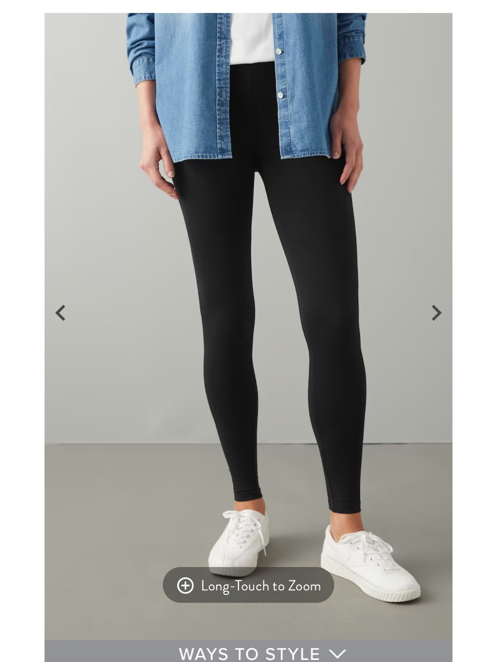 J. Jill Pima Ankle Leggings XS Petite Set of 2